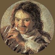 Boy holding a Flute Frans Hals